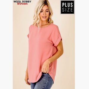 Zenana Plus Boutique NWT Blouse Top 1X 2X